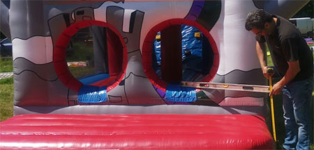 Inflatable Safety Testing Wales